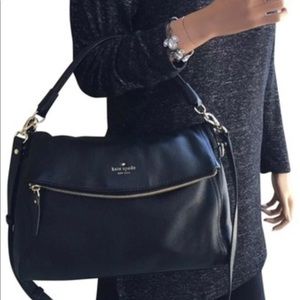 Kate Spade Black pebble MINKA purse
